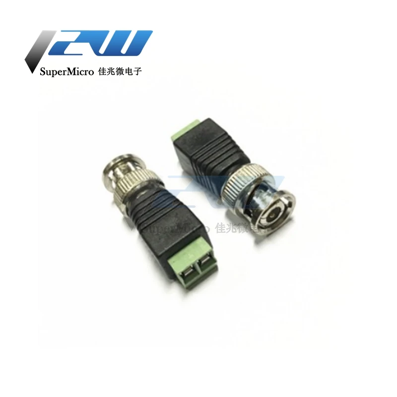 BNC male solderless adapter head surveillance camera connector BNC male video adapter green plug
BNC male solderless adapter head surveillance camera connector BNC male video adapter green plug