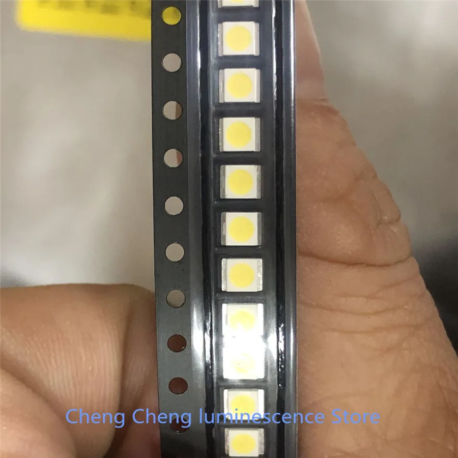 

500PCS/Lot SeouL Innotek SMD LED 3528 2835 3V 1W 100LM Cold White For TV LCD Backlight Application