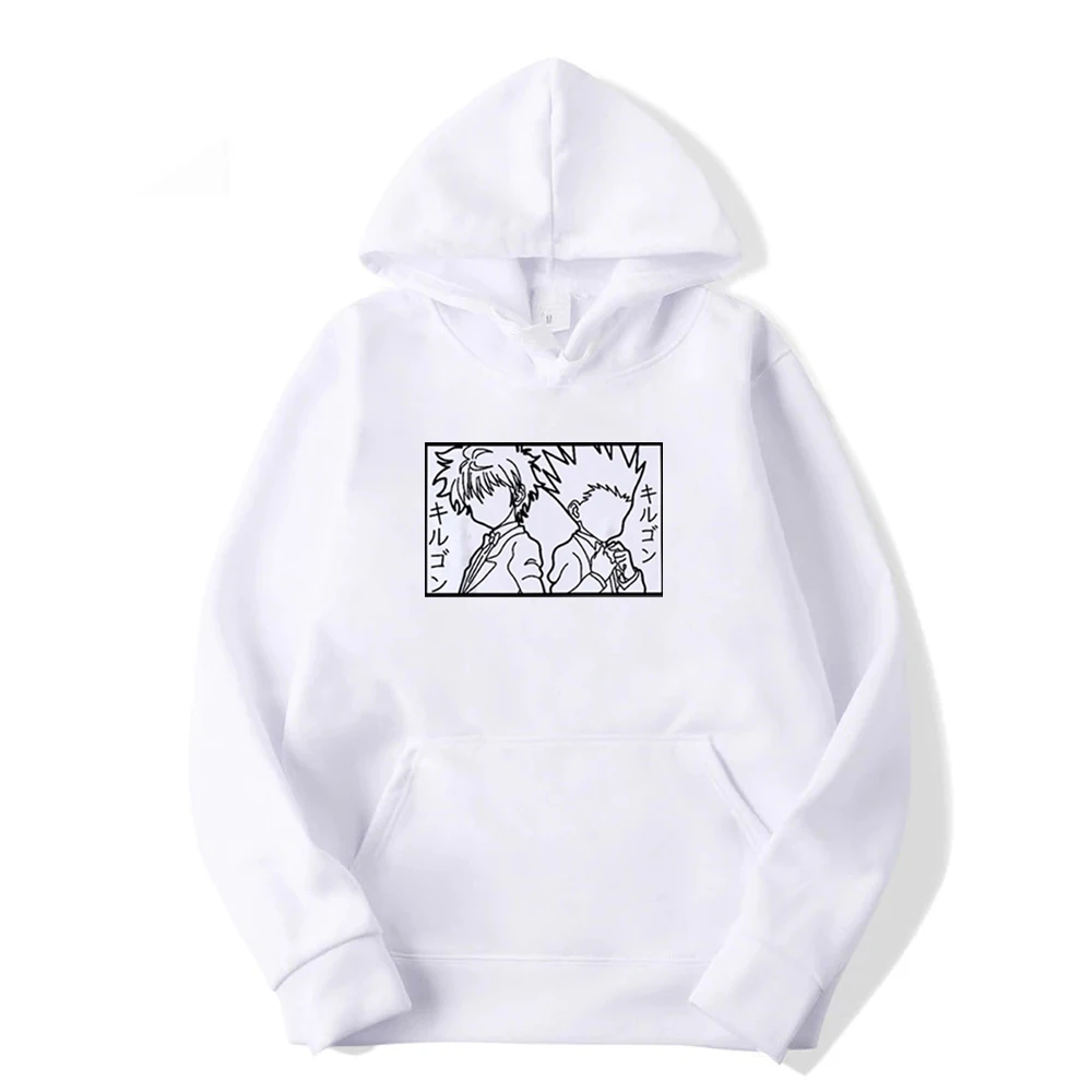 HUNTER×HUNTER Killua Japan Anime Winter Male Simple Printing Hoodies Sweatshirts Simple Print Hoodies Printing Clothes
HUNTER×HUNTER Killua Japan Anime Winter Male Simple Printing Hoodies Sweatshirts Simple Print Hoodies Printing Clothes