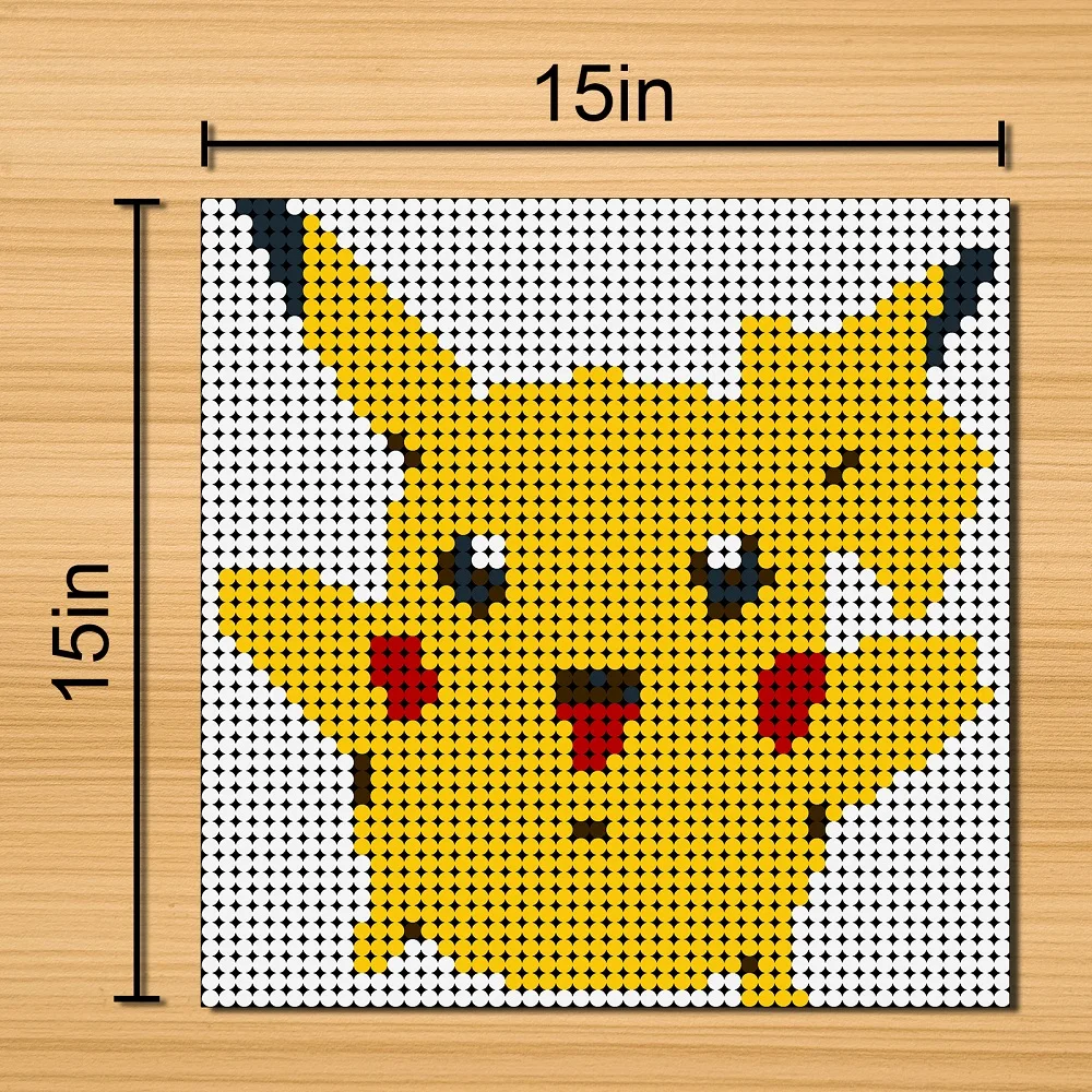 2304pcs Pokemoned Series Pikachued Pixel Mosaic Art Painting Building Blocks Anime Figures Background Decoration Toys
2304pcs Pokemoned Series Pikachued Pixel Mosaic Art Painting Building Blocks Anime Figures Background Decoration Toys
