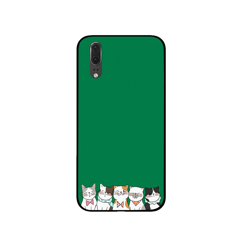 Чехол для Телефона С КАКТУСОМ huawei P30 P20 mate 10 20 Pro Lite Nova 3 4 3i | Мобильные телефоны и
