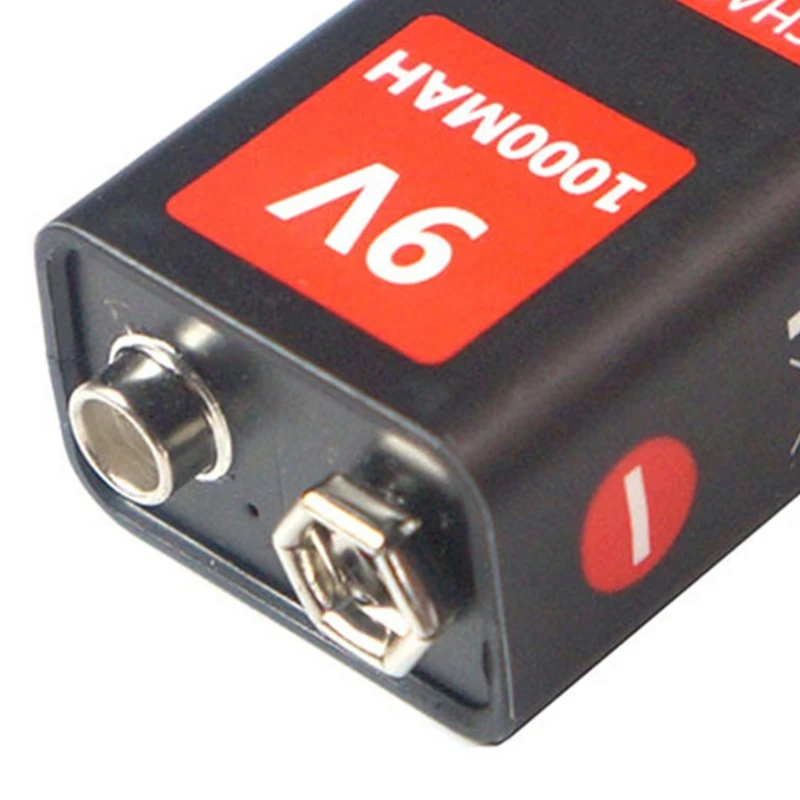 Перезаряжаемая литий-ионная батарея R58A 9 в 1000 мАч Micro USB 6f22 В литиевая для