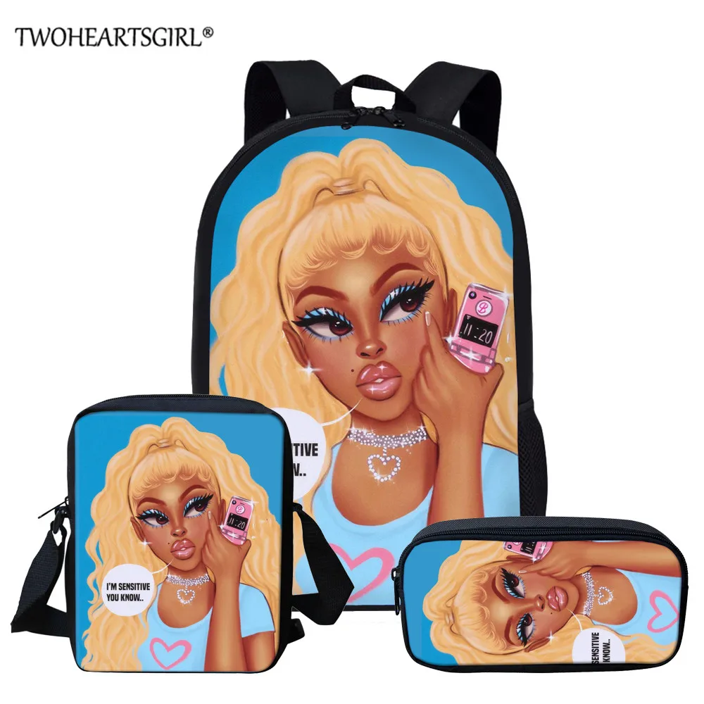 3 шт., школьный рюкзак для девочек-подростков, с принтом
3 шт., школьный рюкзак для девочек-подростков, с принтом