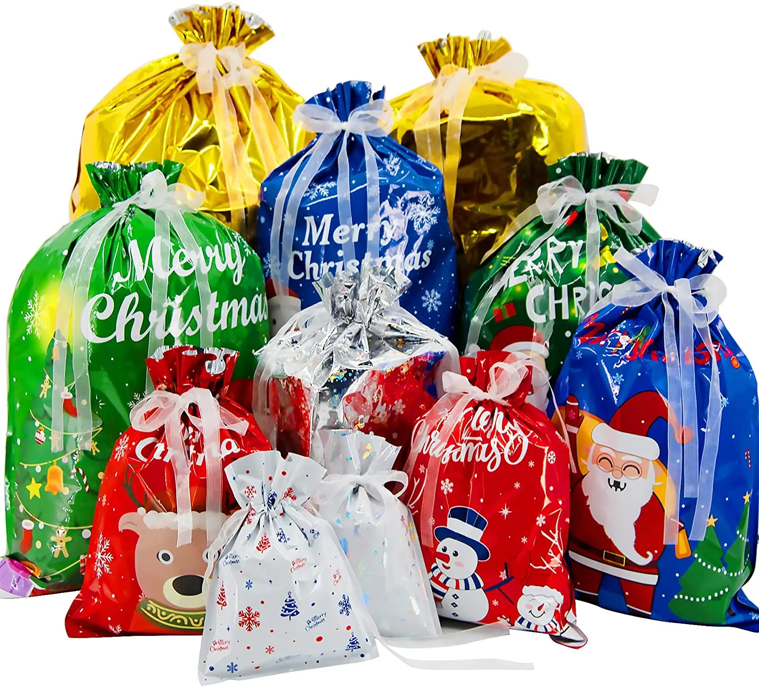 Christmas drawstring gift bag Christmas packaging bag, Christmas gift bag with drawstring, suitable for Christmas parties
Christmas drawstring gift bag Christmas packaging bag, Christmas gift bag with drawstring, suitable for Christmas parties