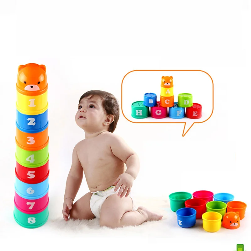 9pcs/set Folding Stack Cup Tower Figures Letters Building Block Baby Educational Toys Children Early Intelligence Game
9pcs/set Folding Stack Cup Tower Figures Letters Building Block Baby Educational Toys Children Early Intelligence Game