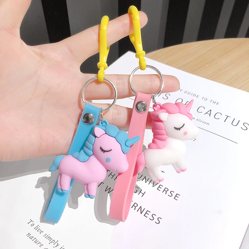 Korean creative cartoon Unicorn key chain pendant cute girl bag pendant car ornament gift for girlfriend
Korean creative cartoon Unicorn key chain pendant cute girl bag pendant car ornament gift for girlfriend
