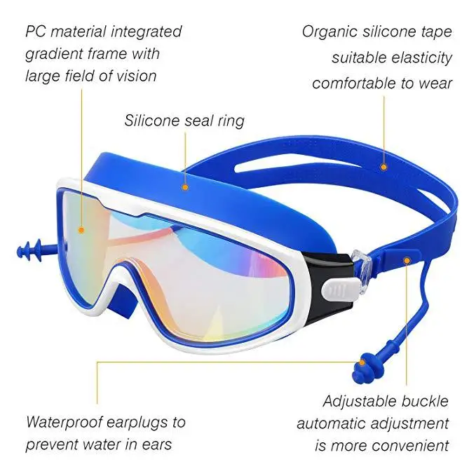 Adult swimming goggles professional waterproof anti-fog eyewear anti-ultraviolet high-definition swim goggles outdoor goggles
Adult swimming goggles professional waterproof anti-fog eyewear anti-ultraviolet high-definition swim goggles outdoor goggles