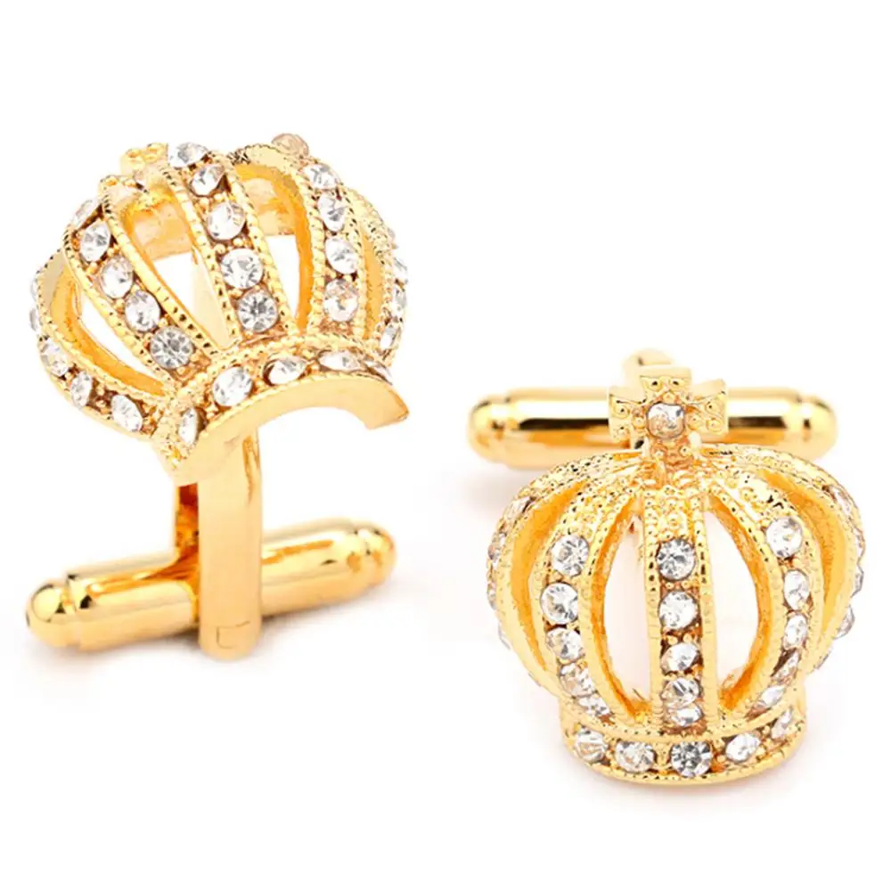 New 1 pair Gold Blue Retro wedding gift shirt button men's jewelry party crown decoration gift
New 1 pair Gold Blue Retro wedding gift shirt button men's jewelry party crown decoration gift