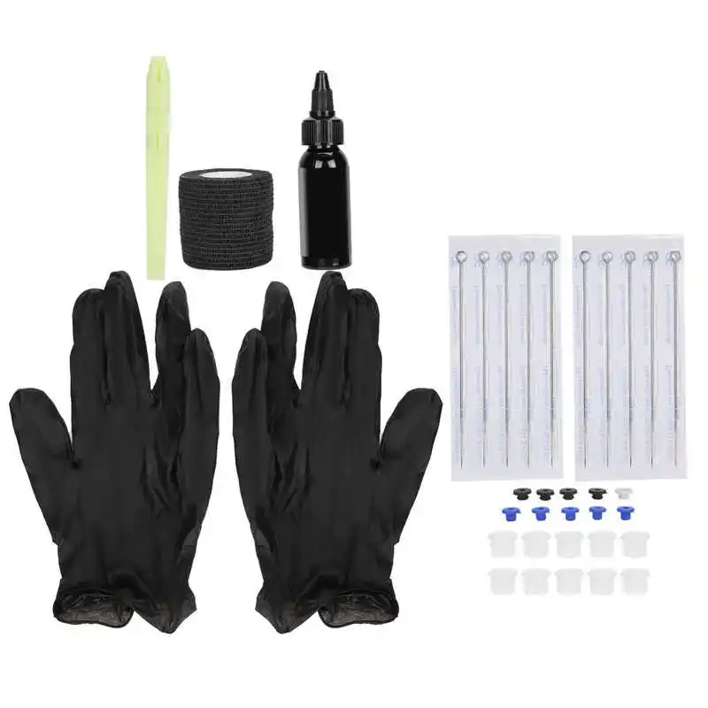 Microblading Kit Tattoo Kit Tattoo Kit Hygienic 7RL Tattoo Needle Pad Gloves Ink Cup Hand Poke Pen with Pigment 29.6ml
Microblading Kit Tattoo Kit Tattoo Kit Hygienic 7RL Tattoo Needle Pad Gloves Ink Cup Hand Poke Pen with Pigment 29.6ml