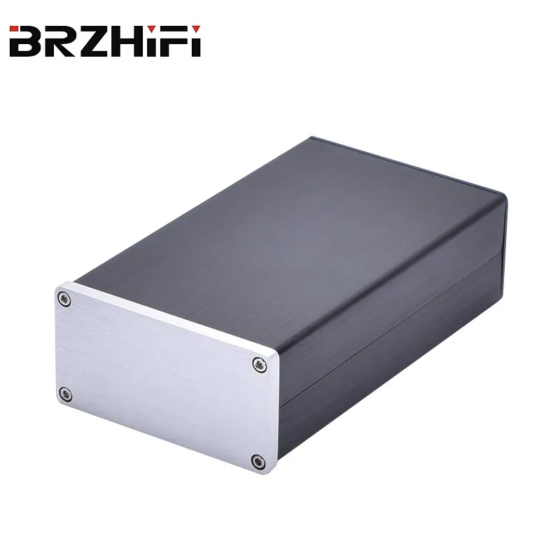 

BRZHIFI BZ0905 DIY Customized Aluminum Case Small Size 92*158*47mm Multi-purpose Amplifier Chassis Machine Enclosure