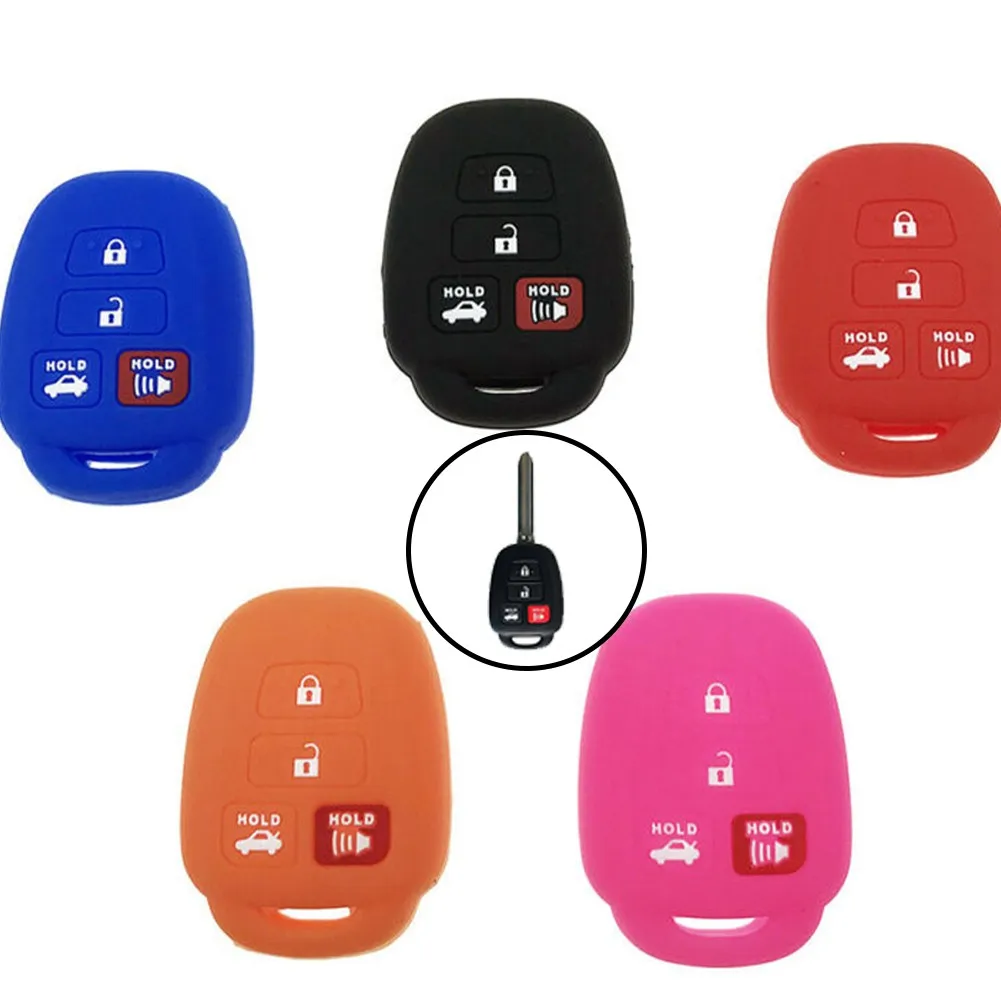 SILICONE KEY COVER REMOTE CASE HOLDER Car Key Case Protective Shell Accessories FOR TOYOTA COROLLA 2014-16 CAMRY 2012-2018
SILICONE KEY COVER REMOTE CASE HOLDER Car Key Case Protective Shell Accessories FOR TOYOTA COROLLA 2014-16 CAMRY 2012-2018