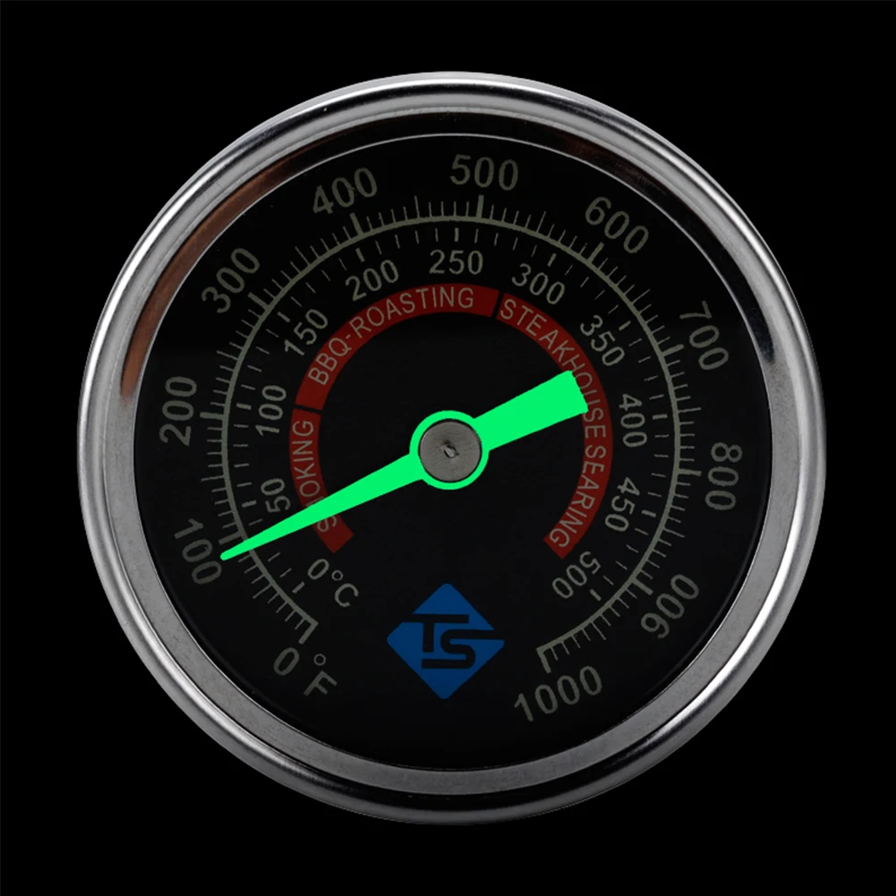 Meat Kitchen Thermometer 0-1000℉ Night Fluorescent Stainless Steel Barbecue Oven Pointer Cooking BBQ Temperature Meter
Meat Kitchen Thermometer 0-1000℉ Night Fluorescent Stainless Steel Barbecue Oven Pointer Cooking BBQ Temperature Meter