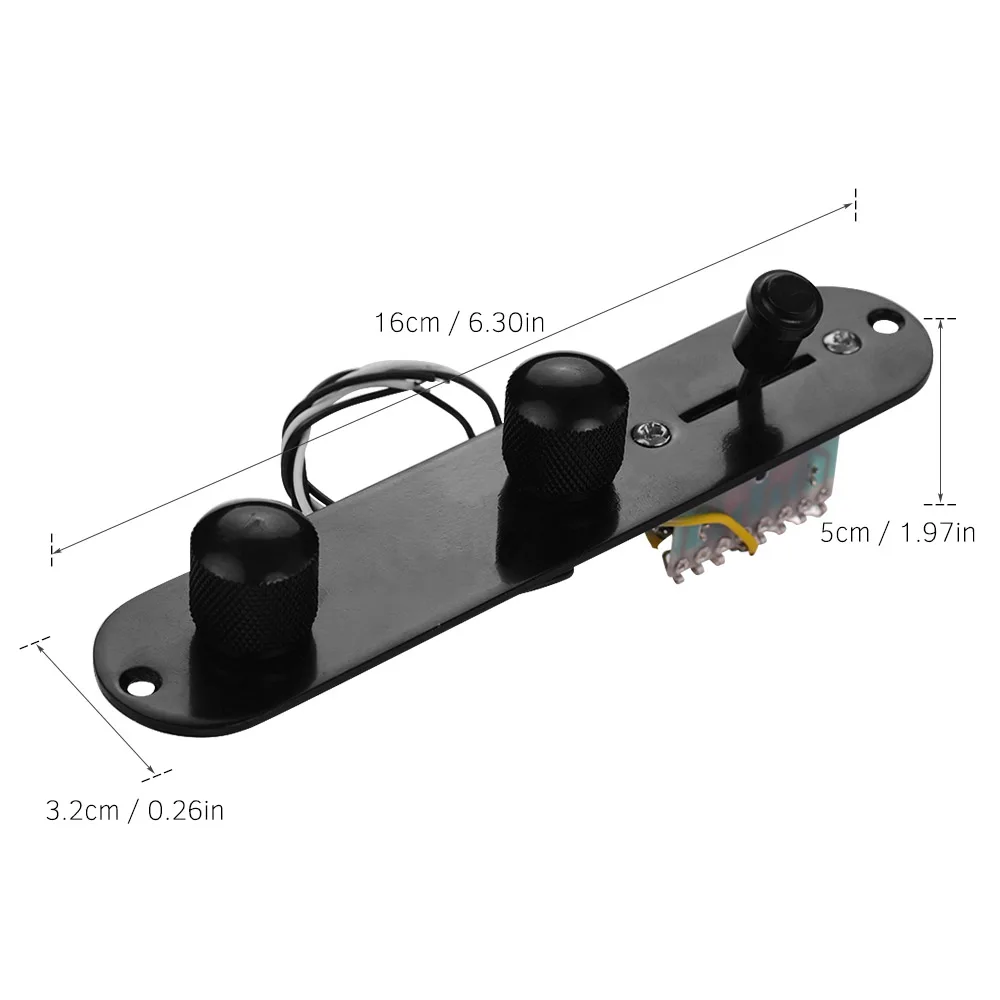 Replacement Tele Guitar Control Plate Panel & Knobs for Tele Style Guitar Accessories
Replacement Tele Guitar Control Plate Panel & Knobs for Tele Style Guitar Accessories