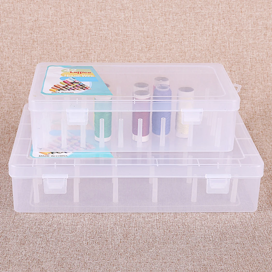 23.7x13.7x6.6cm Plastic Bobbin Box Sewing Bobbins Threads Storage Sorting Case Organizer 100% Brand New And High Quality
23.7x13.7x6.6cm Plastic Bobbin Box Sewing Bobbins Threads Storage Sorting Case Organizer 100% Brand New And High Quality