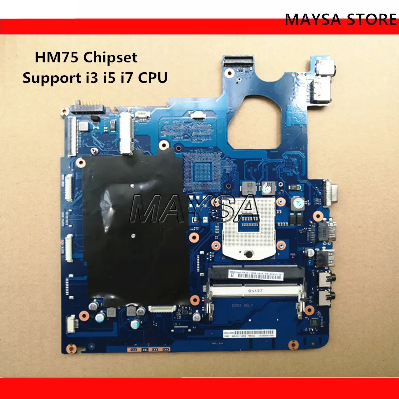 Материнская плата KEFU для samsung NP300E5C чипсет HM75 чипсета с чипсетом процессором BA92