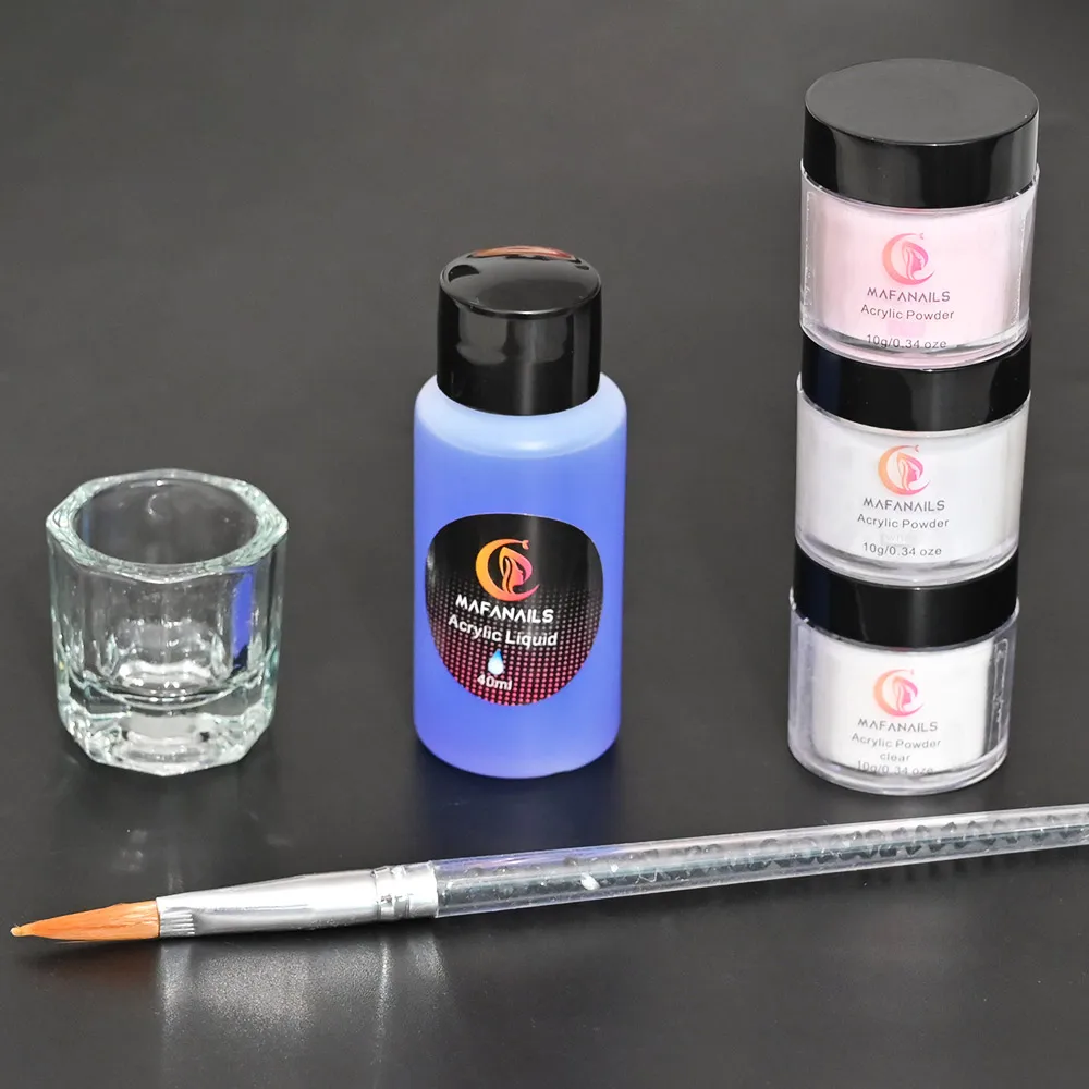 1 Set Acrylic Powder Liquid Monomer Crystal Pink/White/Clear Professional Nail System Brush File Carving/Extension Tools Kit V-G
1 Set Acrylic Powder Liquid Monomer Crystal Pink/White/Clear Professional Nail System Brush File Carving/Extension Tools Kit V-G