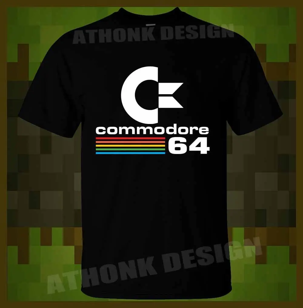 My Computer Retro Commodore 64 футболка классная Повседневная мужская модная унисекс