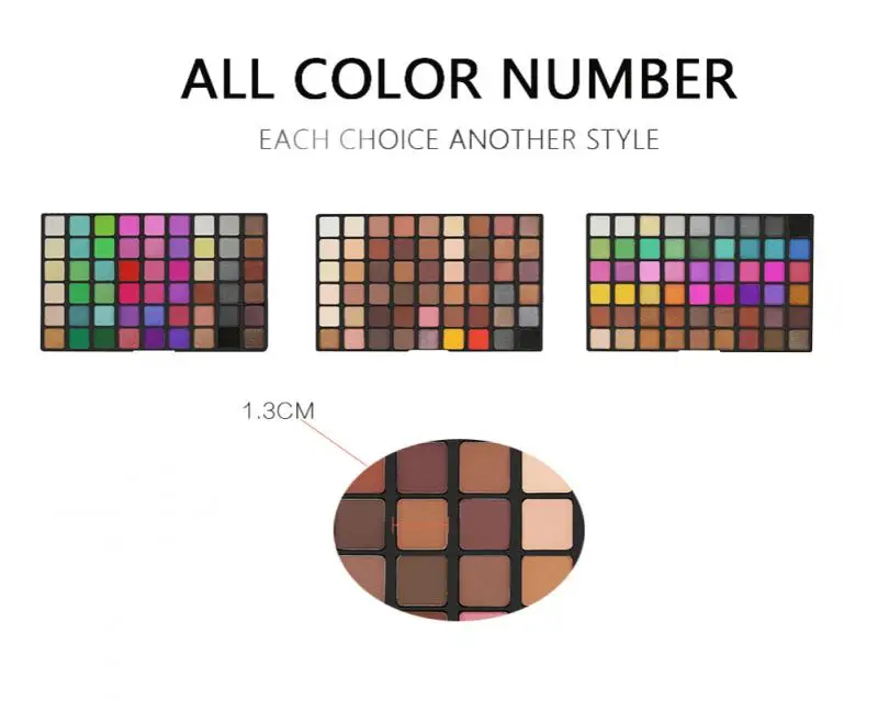 Popfeel 162 Colors Eyeshadow Palette High-gloss Highlighter Modifying The Eye Glitter Matte Eyeshadow Set Easy To Color TSLM1
Popfeel 162 Colors Eyeshadow Palette High-gloss Highlighter Modifying The Eye Glitter Matte Eyeshadow Set Easy To Color TSLM1