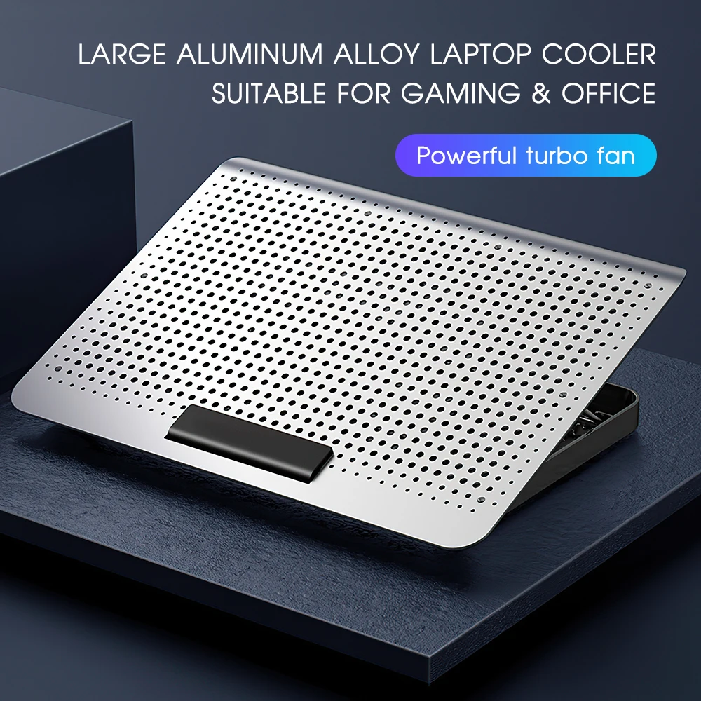 For 12-17 Inch Gaming Laptop Cooler Silent Fan Metal Laptop Cooling Pads Two USB Port Portable Adjustable Notebook Stand
For 12-17 Inch Gaming Laptop Cooler Silent Fan Metal Laptop Cooling Pads Two USB Port Portable Adjustable Notebook Stand