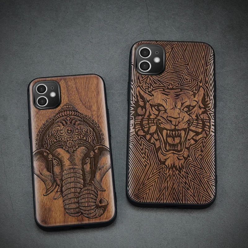 Carveit For iPhone SE 2020 7 8 Plus Silicon Bumper Case For iPhone 13 12 Mini 11 Pro Max X XS XR Handmade Wood Cover Phone Cases
Carveit For iPhone SE 2020 7 8 Plus Silicon Bumper Case For iPhone 13 12 Mini 11 Pro Max X XS XR Handmade Wood Cover Phone Cases