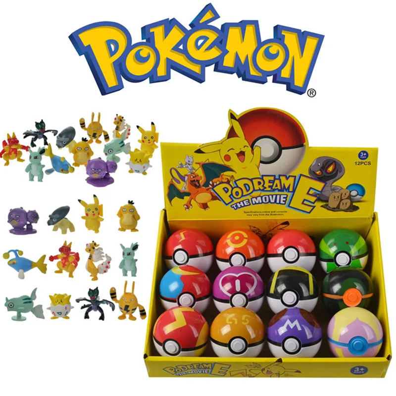 New Pokemon Genuine Set Poke Ball Master Ball Built-in Pikachu Gengar Model Pokémon Toy Children's Birthday Gift
New Pokemon Genuine Set Poke Ball Master Ball Built-in Pikachu Gengar Model Pokémon Toy Children's Birthday Gift