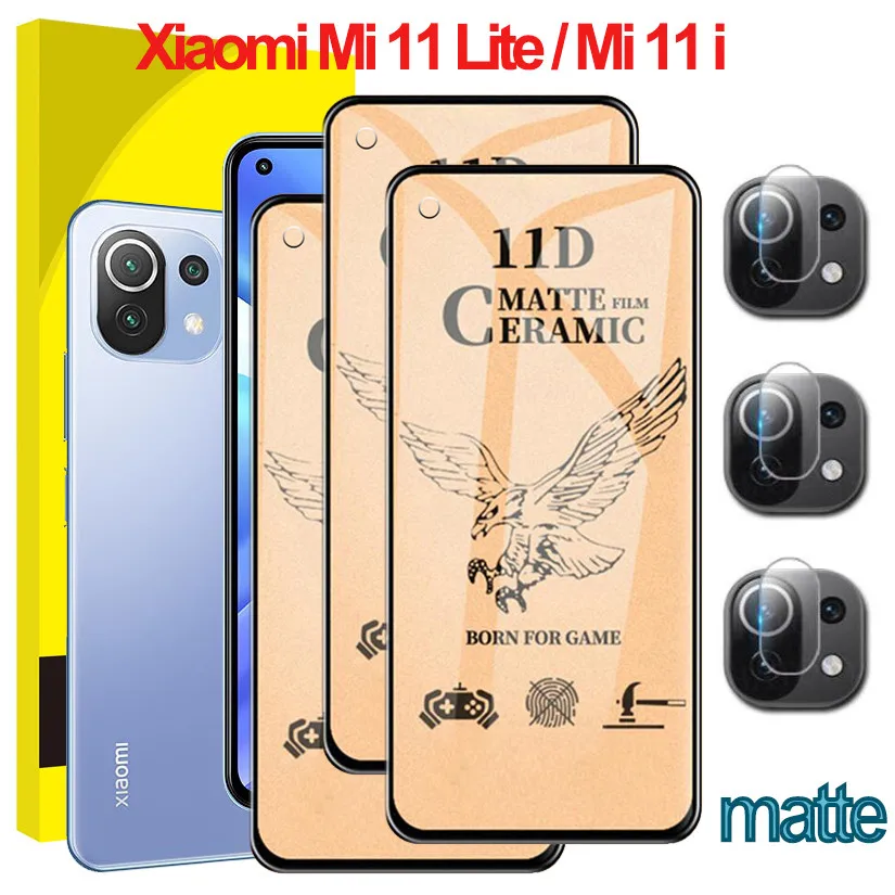 Mi 11Lite Matte Frosted Glass Mi 11 Lite Screen Protector Xiomi Mi 11 Light Xaomi Mi11 Lite Mi 11i 11 i Soft Protective Film For Xiaomi 11 Lite Ceramic Glass 
Mi 11Lite Matte Frosted Glass Mi 11 Lite Screen Protector Xiomi Mi 11 Light Xaomi Mi11 Lite Mi 11i 11 i Soft Protective Film For Xiaomi 11 Lite Ceramic Glass