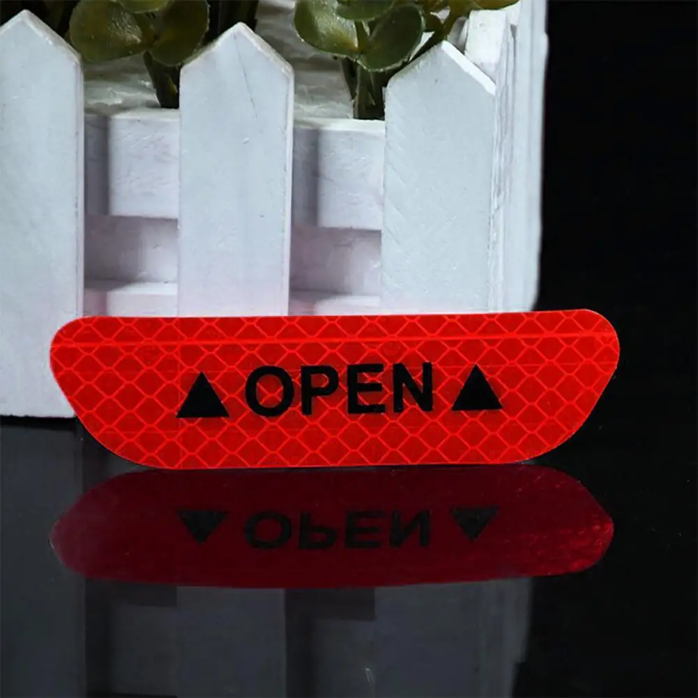 40% Dropshipping!!4Pcs Car Door Open Sign Adhesive Reflective Stickers Warning Mark Safety Decals Strips
40% Dropshipping!!4Pcs Car Door Open Sign Adhesive Reflective Stickers Warning Mark Safety Decals Strips