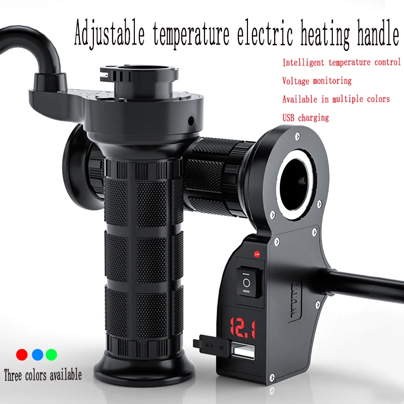 Motorcycle Electric Heated Grips 12V Warmer Electric Heat Handlebar For Heating Testing Voltage For 22 Mm Motorcycle
Motorcycle Electric Heated Grips 12V Warmer Electric Heat Handlebar For Heating Testing Voltage For 22 Mm Motorcycle