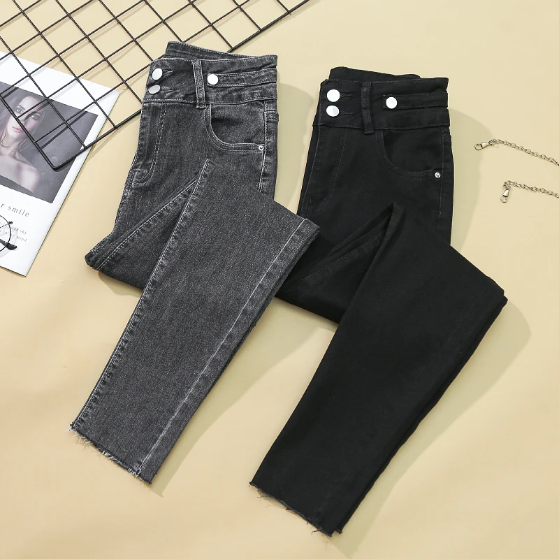 Jeans Large sizeWomen Casual Pants High Waist Jeans Elastic Waist Pencil Pants Fashion Denim Trousers New Spring/Summer 2021 New
Jeans Large sizeWomen Casual Pants High Waist Jeans Elastic Waist Pencil Pants Fashion Denim Trousers New Spring/Summer 2021 New
