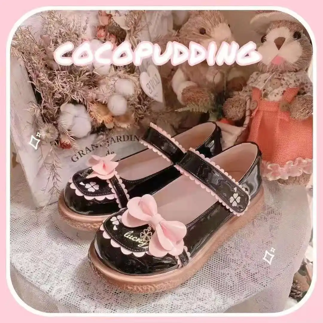 QWEEK Original 2021 New Women Cute Bow Jk Girl Uniform Lolita Little Leather Shoes Anime Cartoon Female Cosplay Princess Shoes
QWEEK Original 2021 New Women Cute Bow Jk Girl Uniform Lolita Little Leather Shoes Anime Cartoon Female Cosplay Princess Shoes