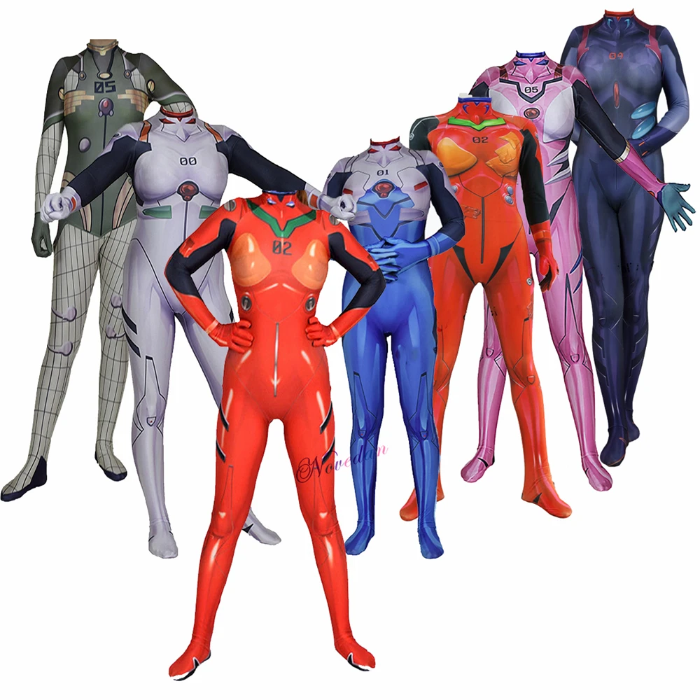 Женский костюм для косплея АСУКА аниме Asuka Langley Soryu Shinji Рей Мари айянами костюмы Zentai
Женский костюм для косплея АСУКА аниме Asuka Langley Soryu Shinji Рей Мари айянами костюмы Zentai