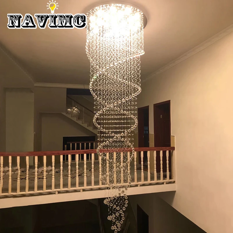 Chandeliers Light Fixture El Villa Vanity Bedroom Hanging Lamp 1modern LED Crystal for Staircase Stair Lights Luxury Modern AC 
Chandeliers Light Fixture El Villa Vanity Bedroom Hanging Lamp 1modern LED Crystal for Staircase Stair Lights Luxury Modern AC