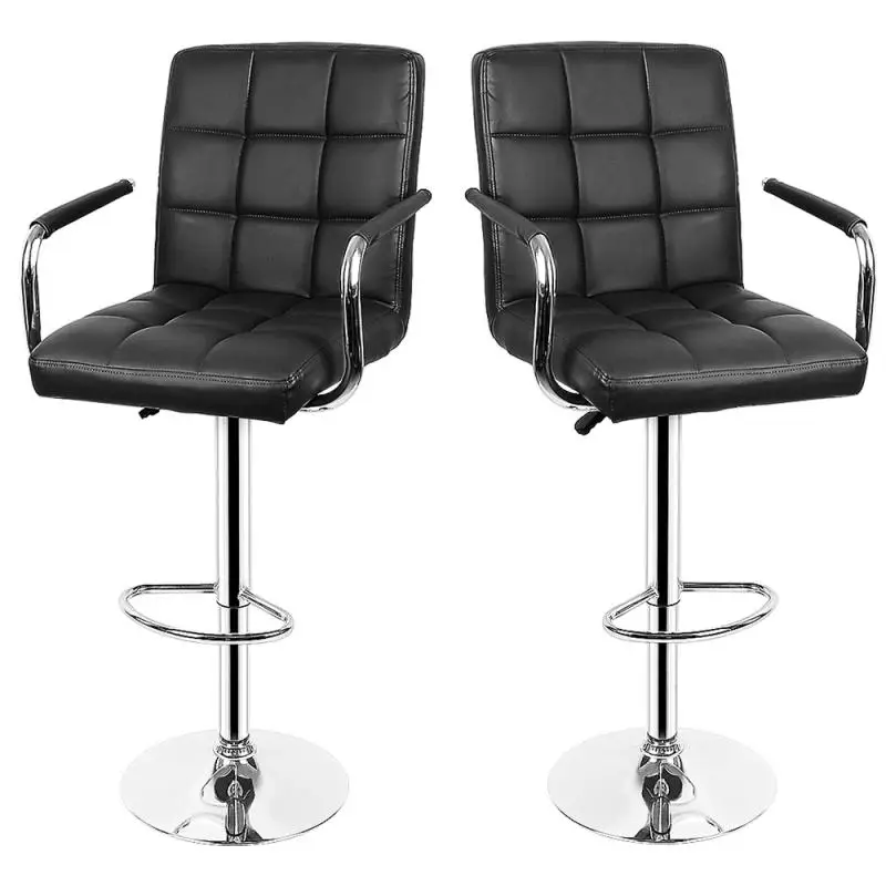 2pcs/Set Pub Bar Chairs High Bar Stools Bar Furniture Adjustable Gas Lift Bar Chair Leather Seat Kitchen Living Room Chairs HWC 
2pcs/Set Pub Bar Chairs High Bar Stools Bar Furniture Adjustable Gas Lift Bar Chair Leather Seat Kitchen Living Room Chairs HWC