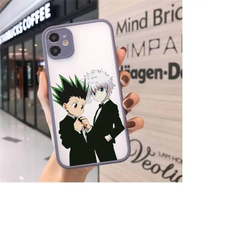 Hunter X hunter Phone Case matte transparent For gray iPhone 7 8 x xs xr 11 12 pro plus max mini Funda Clear
Hunter X hunter Phone Case matte transparent For gray iPhone 7 8 x xs xr 11 12 pro plus max mini Funda Clear