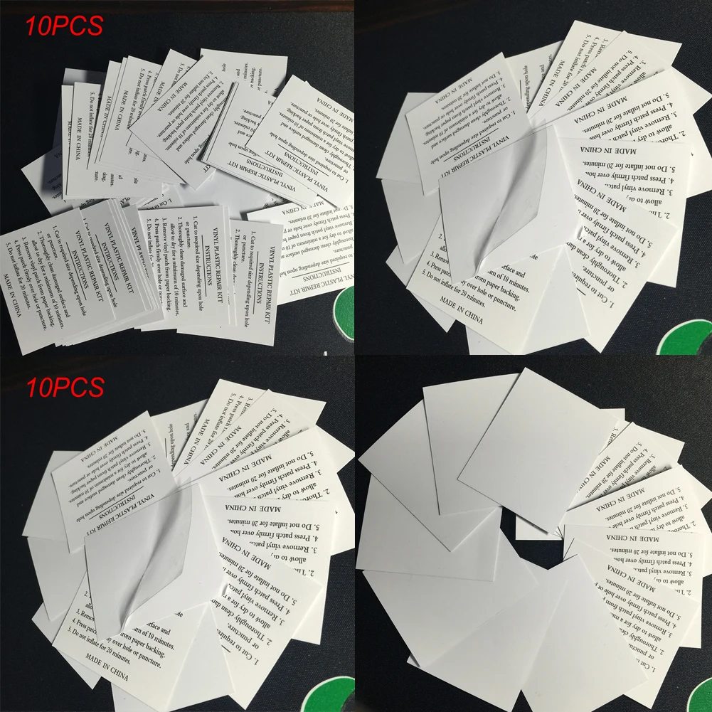 10pcs Inflatable Professional Repair Patch Durable Portable Self-adhesive Beach Ball Firmly Heavy Duty Swimming Ring Accessories
10pcs Inflatable Professional Repair Patch Durable Portable Self-adhesive Beach Ball Firmly Heavy Duty Swimming Ring Accessories