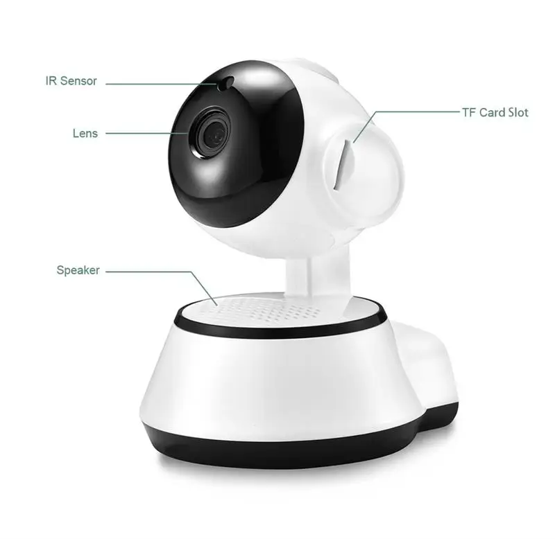 Wifi Monitor Digital Zoom Human Detection Camera 720P Video Cam Outdoor Auto Tracking Night Vision Wireless Camera
Wifi Monitor Digital Zoom Human Detection Camera 720P Video Cam Outdoor Auto Tracking Night Vision Wireless Camera