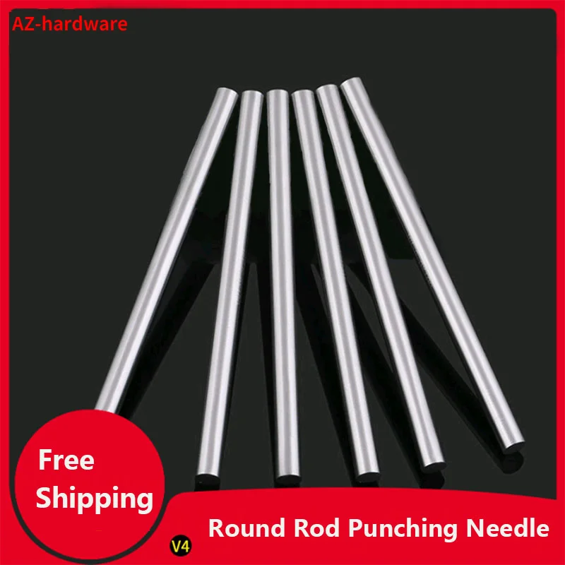 Round Rod Punching Needle White Steel Knife Straight Handle HSS Metric Precision Round Turning Tool MH 7.7-9.9X100mm
Round Rod Punching Needle White Steel Knife Straight Handle HSS Metric Precision Round Turning Tool MH 7.7-9.9X100mm