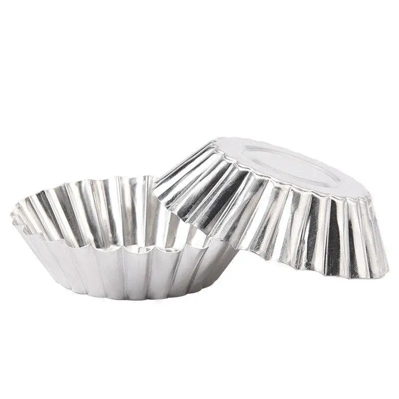 20pcs/set of egg tart mold aluminum chrysanthemum mould kitchen accessories thick egg tart patisserie cake molds for baking tool
20pcs/set of egg tart mold aluminum chrysanthemum mould kitchen accessories thick egg tart patisserie cake molds for baking tool