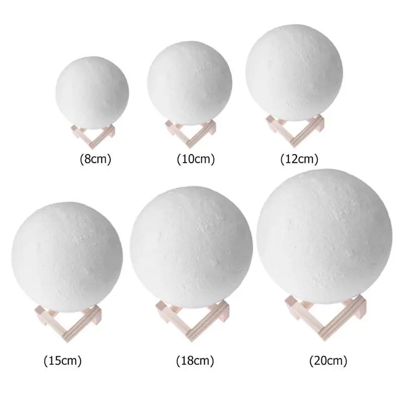 Moon lamp 3D Print Night Light Rechargeable 3 Color Tap Control lamp lights 16 Colors Change Remote LED Moon Light Gift Dropship
Moon lamp 3D Print Night Light Rechargeable 3 Color Tap Control lamp lights 16 Colors Change Remote LED Moon Light Gift Dropship