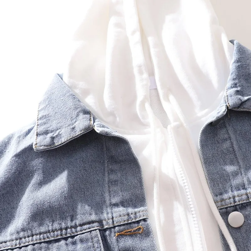 Women Casual Streetwear Two Piece Hoody Denim Jacket Fashion Boyfriend Cowboy Coat Female Fashion Designer Hip Hop Jeans Jacket
Women Casual Streetwear Two Piece Hoody Denim Jacket Fashion Boyfriend Cowboy Coat Female Fashion Designer Hip Hop Jeans Jacket