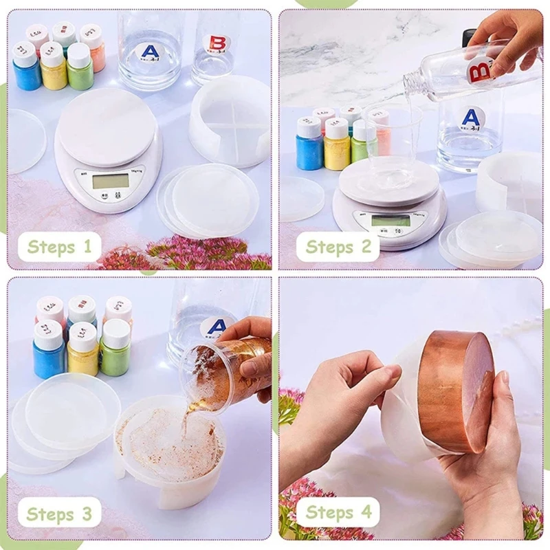 1 Set Coaster Epoxy Resin Mold Cup Mat Square Container Coaster Storage Box Silicone Mould DIY Crafts Jewelry Ornaments Home
1 Set Coaster Epoxy Resin Mold Cup Mat Square Container Coaster Storage Box Silicone Mould DIY Crafts Jewelry Ornaments Home