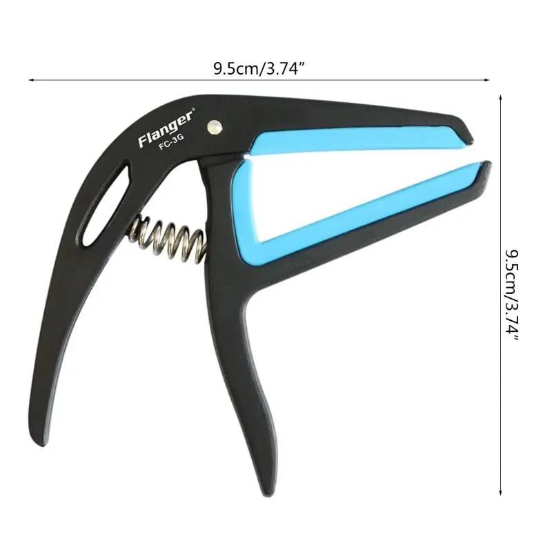 Portable Guitar Capo with Silicone Cushion for Guitar Ukulele Tuning Clamp G99D
Portable Guitar Capo with Silicone Cushion for Guitar Ukulele Tuning Clamp G99D