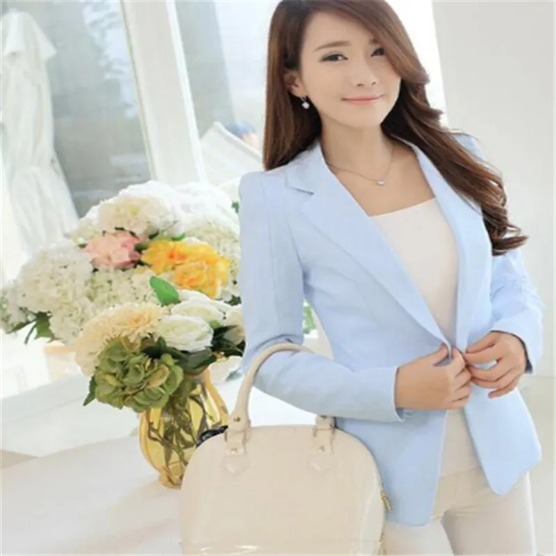 Nice Autumn Winter Women Coats and Jackets Female One-Button Casual Suit Jacket Female Solid Formal Outerwear Jacket Feminino
Nice Autumn Winter Women Coats and Jackets Female One-Button Casual Suit Jacket Female Solid Formal Outerwear Jacket Feminino