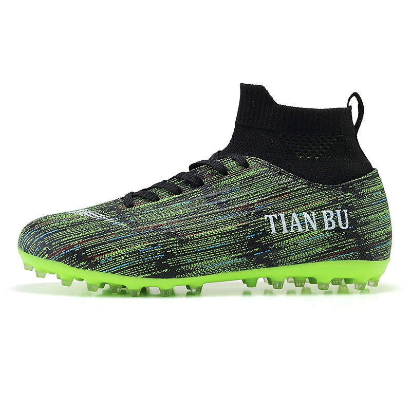 Teenage Professional High-Top AG TF Soccer Shoes Ultralight Men Football Boots Outdoor Training Windproof Soccer Sneakers 2022
Teenage Professional High-Top AG TF Soccer Shoes Ultralight Men Football Boots Outdoor Training Windproof Soccer Sneakers 2022