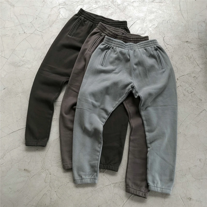 Winter Kanye West Heavy cotton Fleece Sweatpants High Quality Hip Hop Jogger Pants
Winter Kanye West Heavy cotton Fleece Sweatpants High Quality Hip Hop Jogger Pants