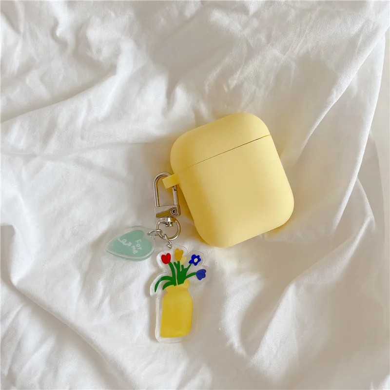 Luxury Cute Korean Flower Decoration Case for Apple Airpods Case ornament Accessories Bluetooth Earphone Silicone Cover Key Ring
Luxury Cute Korean Flower Decoration Case for Apple Airpods Case ornament Accessories Bluetooth Earphone Silicone Cover Key Ring