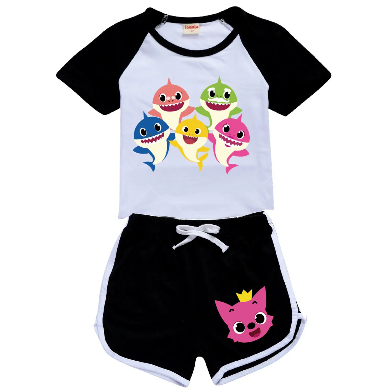 Toddler Girls Sharks T-Shirt Shorts Set for Kids Cute Short Sleeve Outfit 2Pcs Summer Clothes Tops Tees
Toddler Girls Sharks T-Shirt Shorts Set for Kids Cute Short Sleeve Outfit 2Pcs Summer Clothes Tops Tees