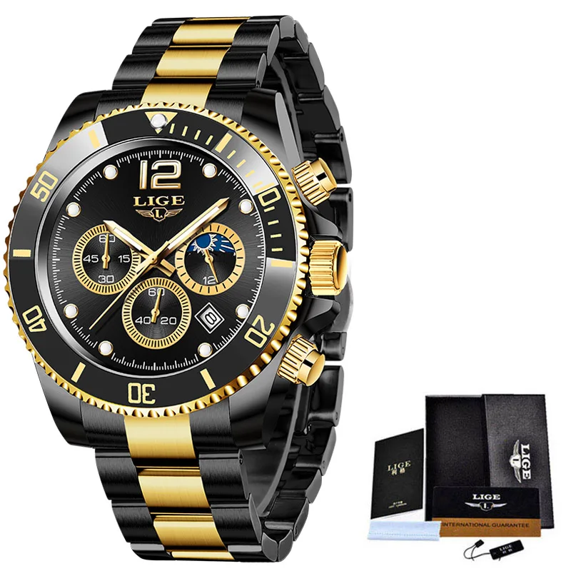 2021 New Arrival Mens Watches LIGE Top Brand Luxury Diver Watch For Men Sports Chronograph Quartz Wristwatch Relogio Masculino
2021 New Arrival Mens Watches LIGE Top Brand Luxury Diver Watch For Men Sports Chronograph Quartz Wristwatch Relogio Masculino