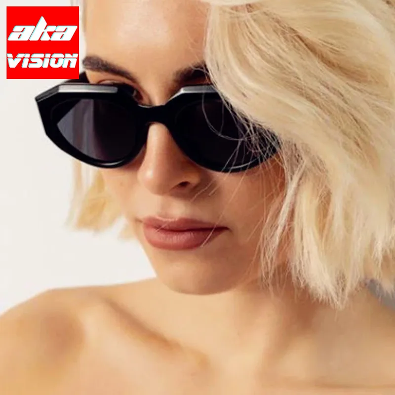 AKA VISION 2021 Small Cateye Sunglasses Women Vintage Glasses Luxury Designer Shades Women Wholesale Gafas De Sol Mujer UV400
AKA VISION 2021 Small Cateye Sunglasses Women Vintage Glasses Luxury Designer Shades Women Wholesale Gafas De Sol Mujer UV400