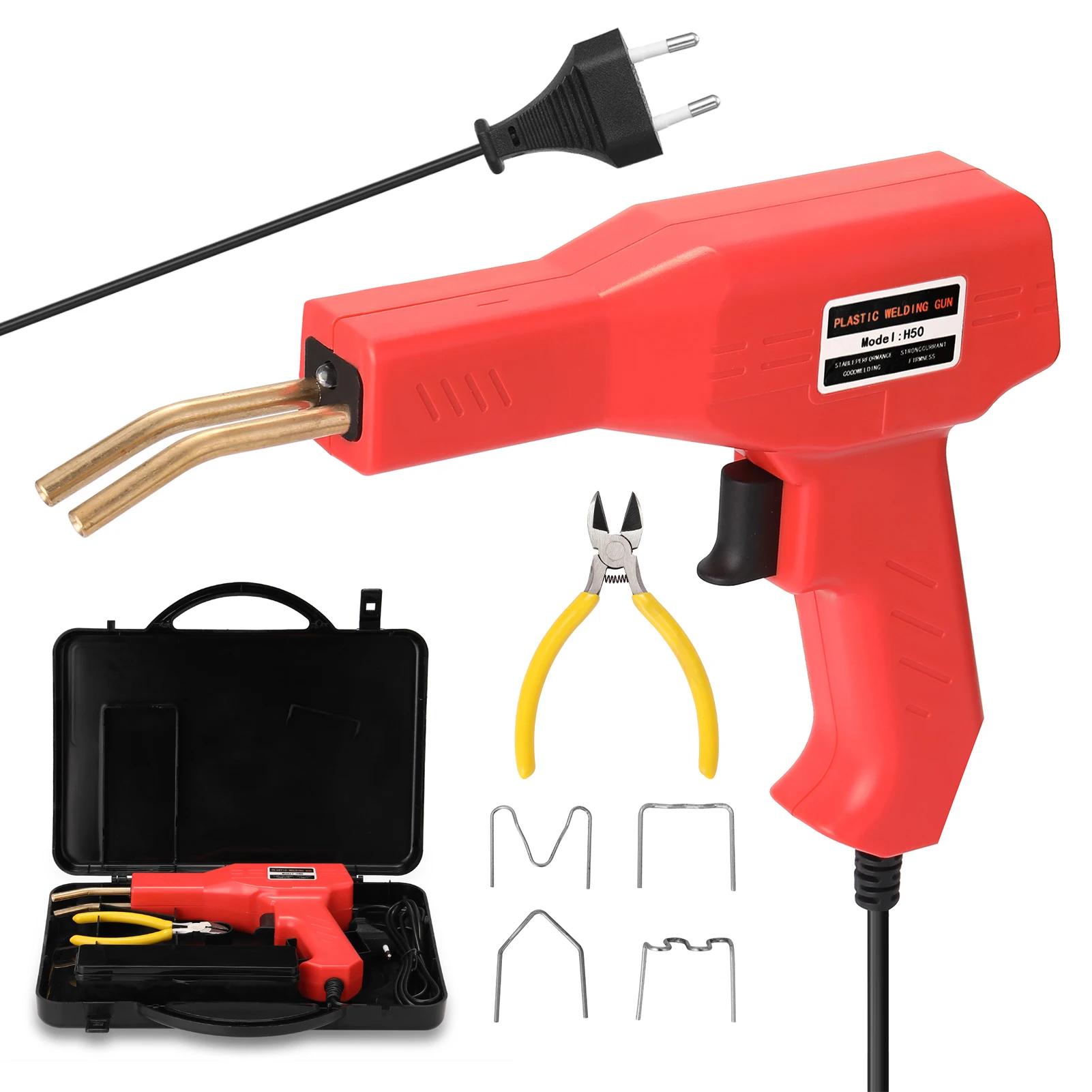 Handy Plastics Welders Car Bumpers Repairing Stapler Garage Tools Hot Staplers Machine Staple PVC Repairing Machine Welding Tool
Handy Plastics Welders Car Bumpers Repairing Stapler Garage Tools Hot Staplers Machine Staple PVC Repairing Machine Welding Tool